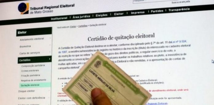 Eleitor Pode Emitir Certid O De Quita O Eleitoral A Partir De Segunda