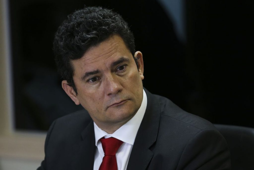 Governo apresenta estratégia integrada para o escoamento da Safra 2018/2019.Na foto ,o Ministro da Justiça, Sérgio Moro.