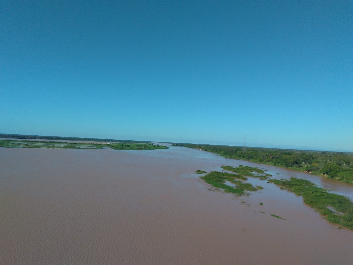 Rio São Francisco em Bom Jesus da Lapa / Foto: Notícias da Lapa