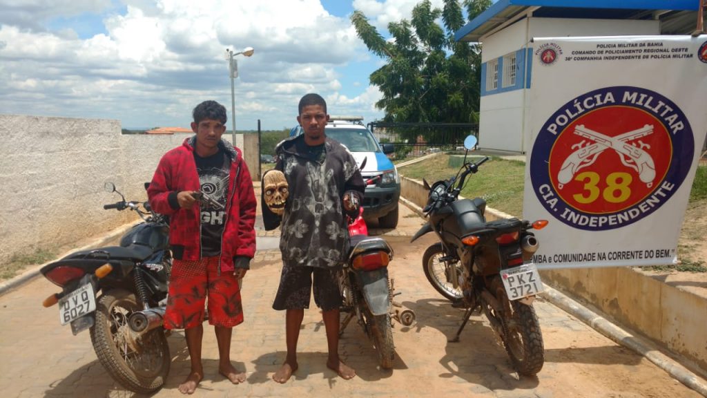 PM prende suspeitos de assaltos em Bom Jesus da Lapa (2)